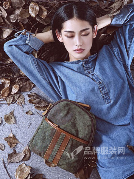 体会帆布包时尚休闲双肩小背包
