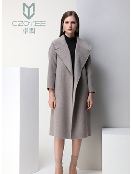 卓阅女装品牌2018冬季双面呢
