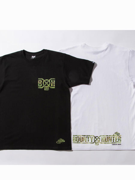 Bounty-Hunter休闲品牌2019春夏新款时尚宽松圆领印花短袖T恤
