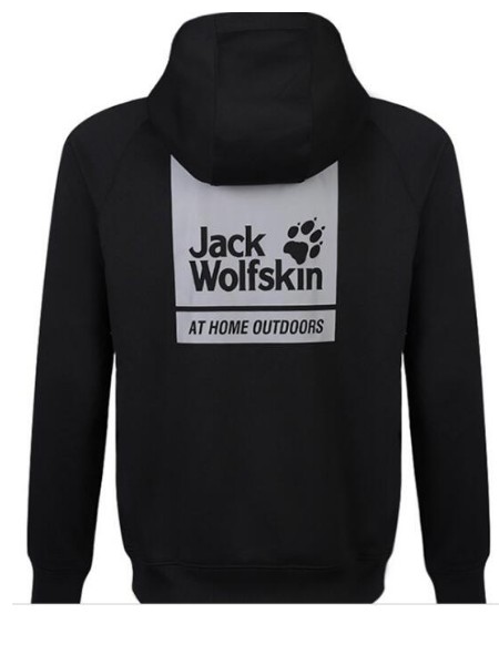 Jack Wolfskin狼爪男装2020春季户外运动连帽卫衣5719092-6000