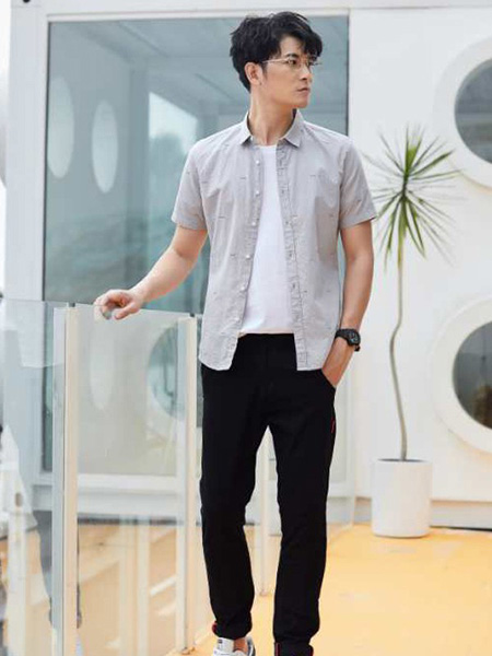 邦尼斯男装品牌2020春夏新款衬衫