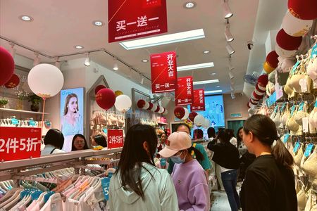 卓娅佳人内衣品牌店铺展示