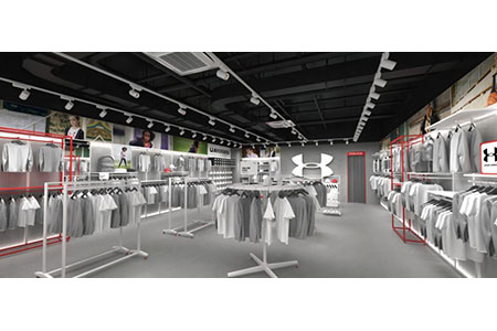 UNDER ARMOUR  KIDS童装品牌店铺展示